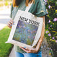 New Yorker Cotton Tote Bag Claude Monet Art Bag