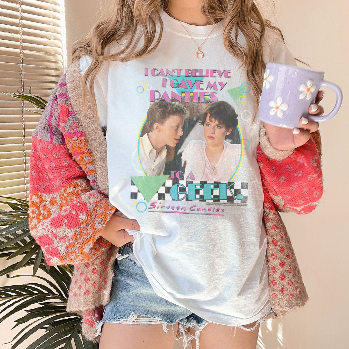 Oversized Vintage Sixteen Candles Sweatshirt 80s Movie Crewneck