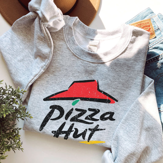 Vintage Pizza Hut Sweatshirt Foodie Sweater