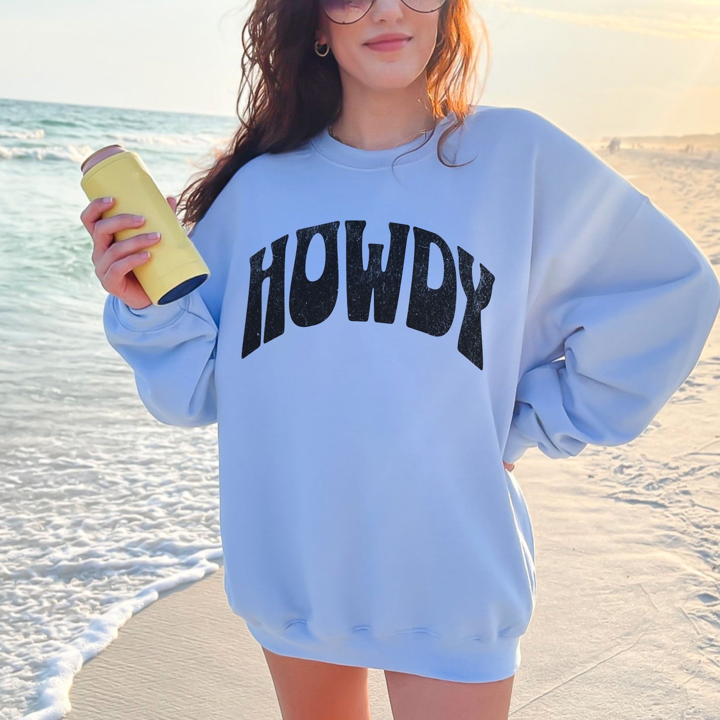 Coastal Cowgirl Howdy Sweatshirt