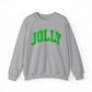 College Style Jolly Sweatshirt Christmas Crewneck
