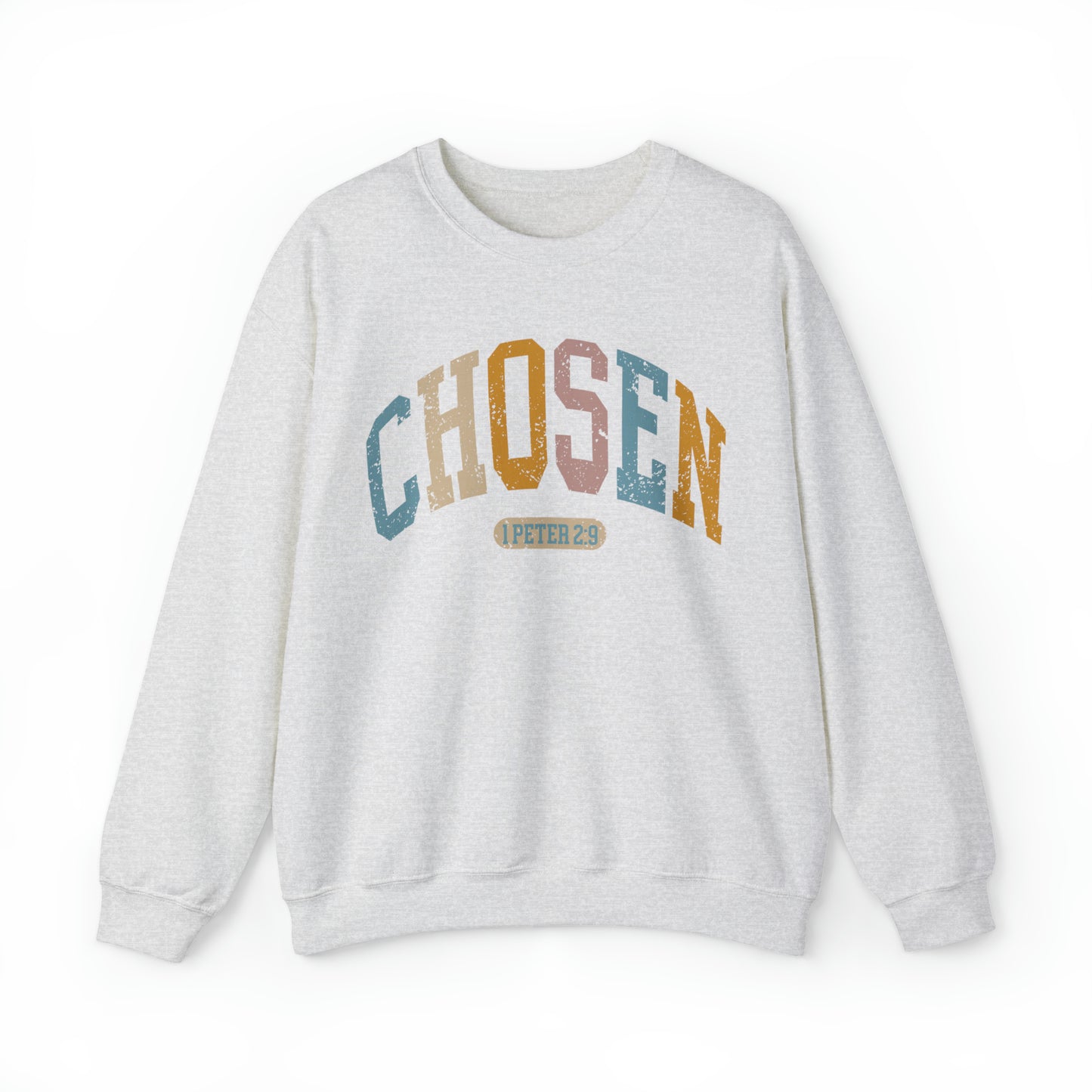 Chosen Christian Crewneck Jesus Loves You Christian Merch