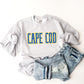 Cape Cod Sweatshirt Vintage Faded Aesthetic Varsity Sweatshirt Preppy East Coast Sweatshirt College Style Beachy Shirt Vacation Sweater