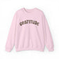 Leopard Gratitude Thanksgiving Sweatshirt