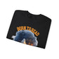 Ghost Reading Sweatshirt, Born to Read, Forced to Spook, Gilden Oversized Crewneck, Halloween Fashion, Book Lover Gift