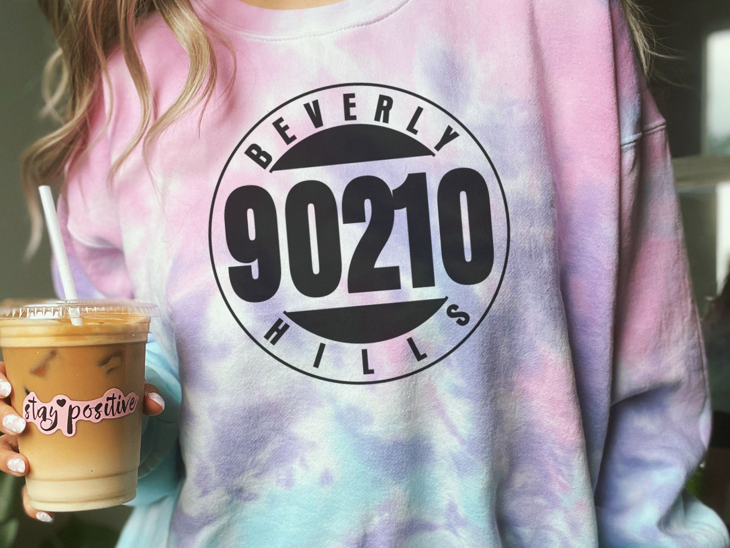 Tie-Dye Beverly Hills 90210 Sweatshirt