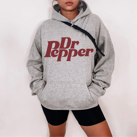 Vintage Dr Pepper Hoodie - Perfect Soda Lover Gift Idea