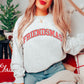 Varsity FRIENDSMAS Sweatshirt Christmas Group Crewneck Mingle and Jingle Shirt Vintage Aesthetic Pullover Unisex Cozy Sweater