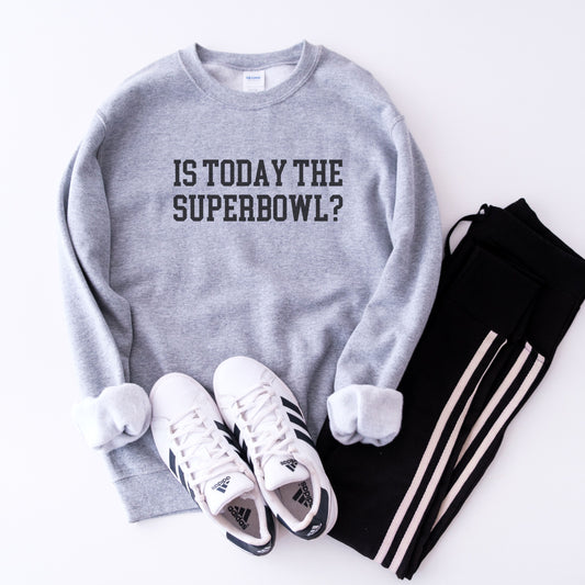 Funny Superbowl Sweatshirt Varsity Game Day Shirt Preppy Sports Crewneck