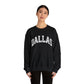 DALLAS Varsity Sweatshirt Texas Crewneck State Sweater Cozy Tailgate Clothes