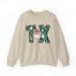 Cowboy Santa Christmas Texas Sweatshirt