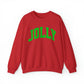 College Style Jolly Sweatshirt Christmas Crewneck