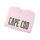 Cape Cod Sweatshirt Vintage Faded Aesthetic Varsity Sweatshirt Preppy East Coast Sweatshirt College Style Beachy Shirt Vacation Sweater