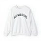 Oversized Homegirl Y2K Sweatshirt College Style Varsity Sweater Distressed Friends Crewneck