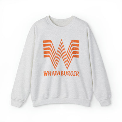 Oversized Whataburger Crewneck Foodie Sweatshirt