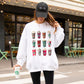 Classic Christmas Starbucks Cup Sweatshirt