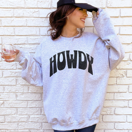 Coastal Cowgirl Howdy Sweatshirt