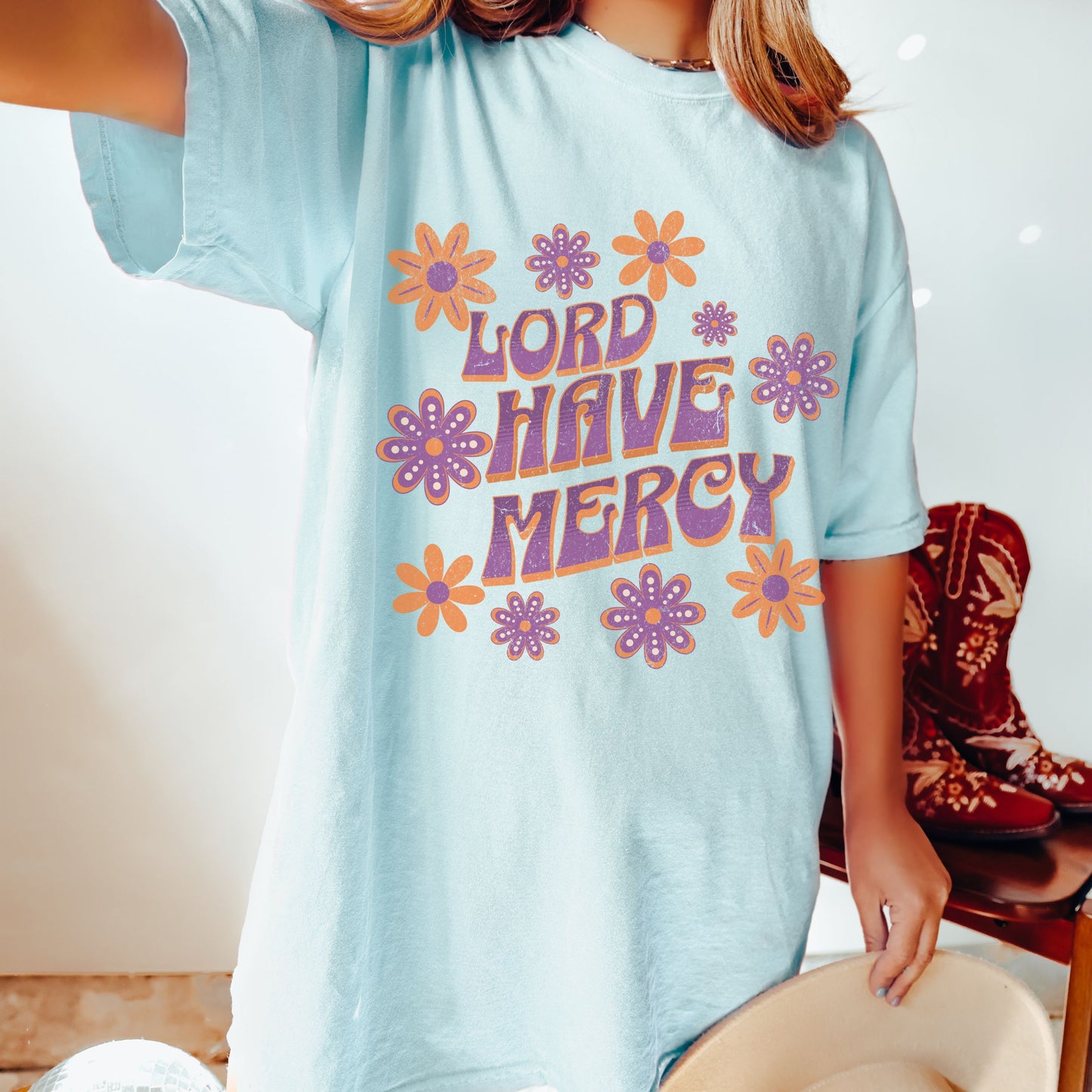 Lord Have Mercy Vintage Boho Tshirt