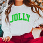 College Style Jolly Sweatshirt Christmas Crewneck