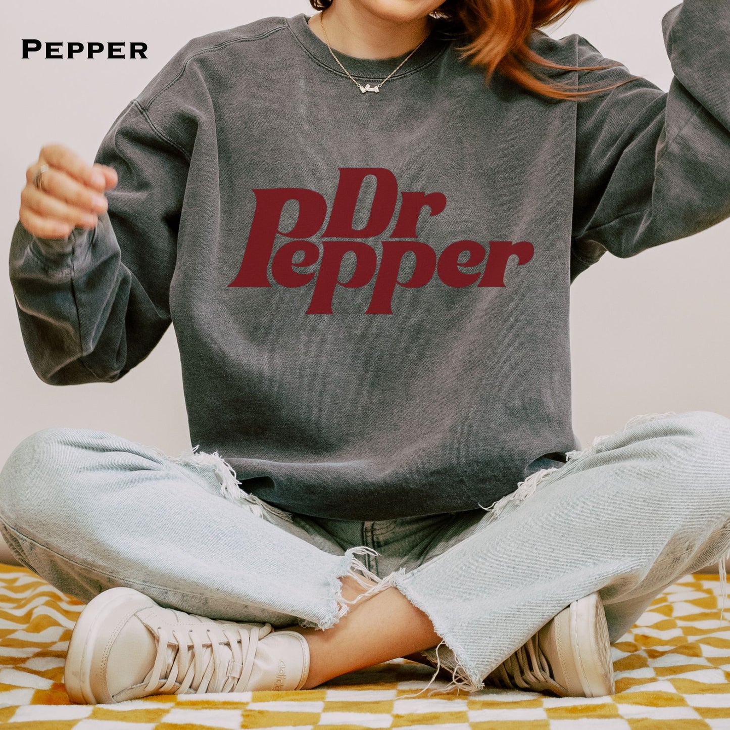 Vintage Dr Pepper Sweatshirt Perfect Soda Lover Gift Idea