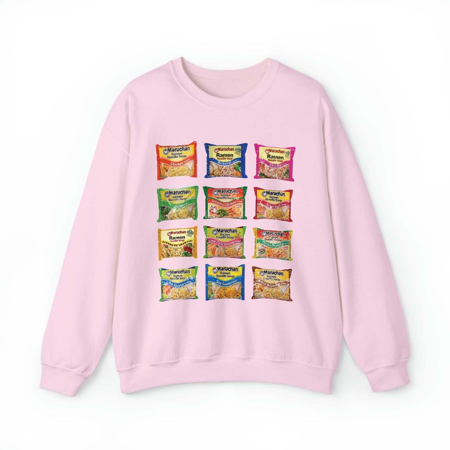 Classic Vintage Ramen Sweatshirt, Cozy Noodle Sweater