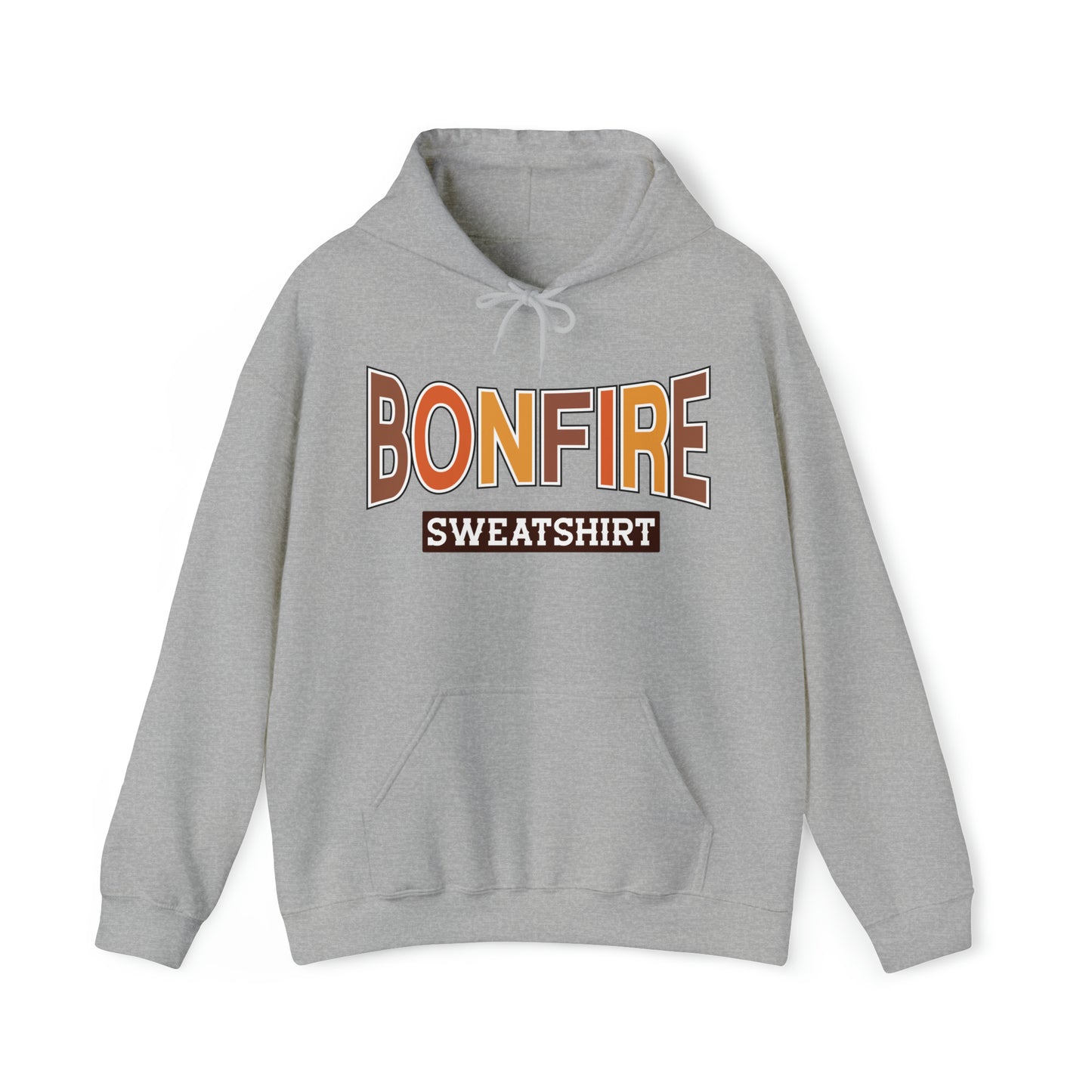 Boho Bonfire Camping Hoodie, Campfire Sweatshirt, Hiking Sweater, Outdoorsy shirt, Trendy Nature Hooded Sweater, Granola Girl