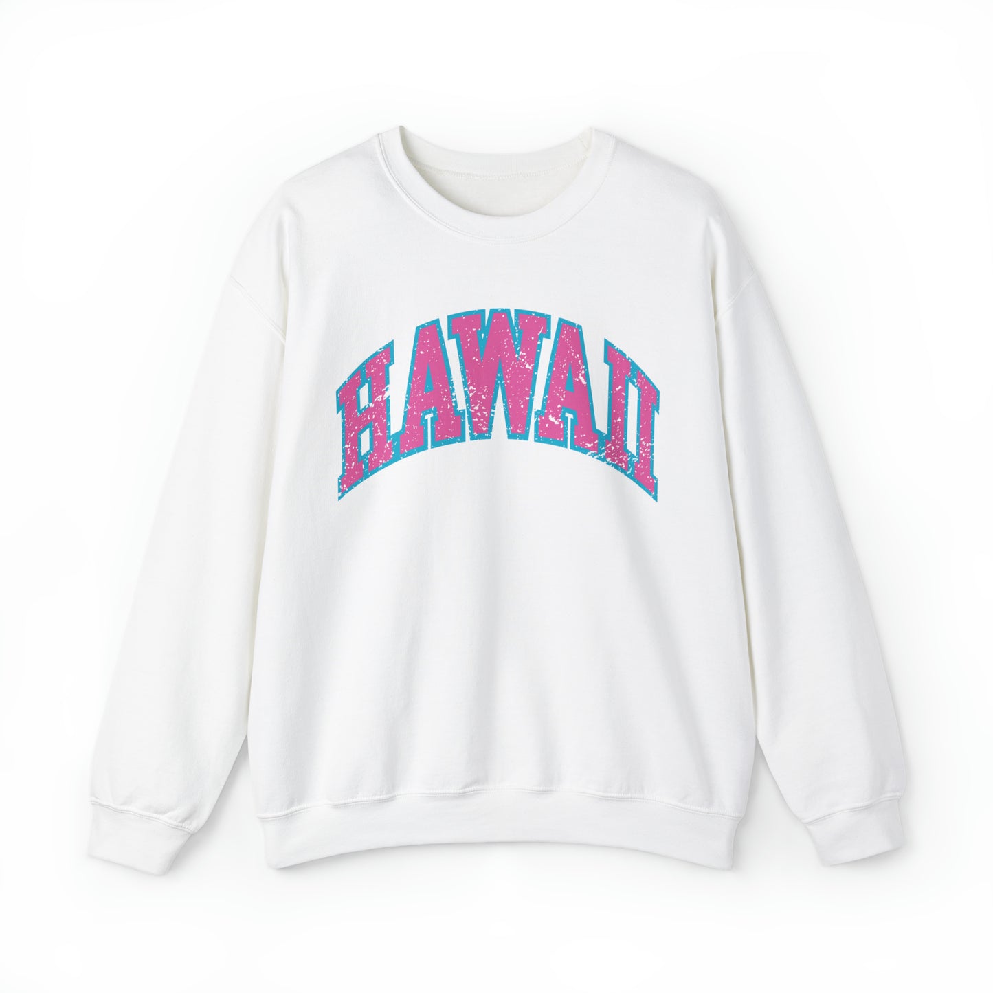 Vintage Pink Hawaii Crewneck Sweatshirt