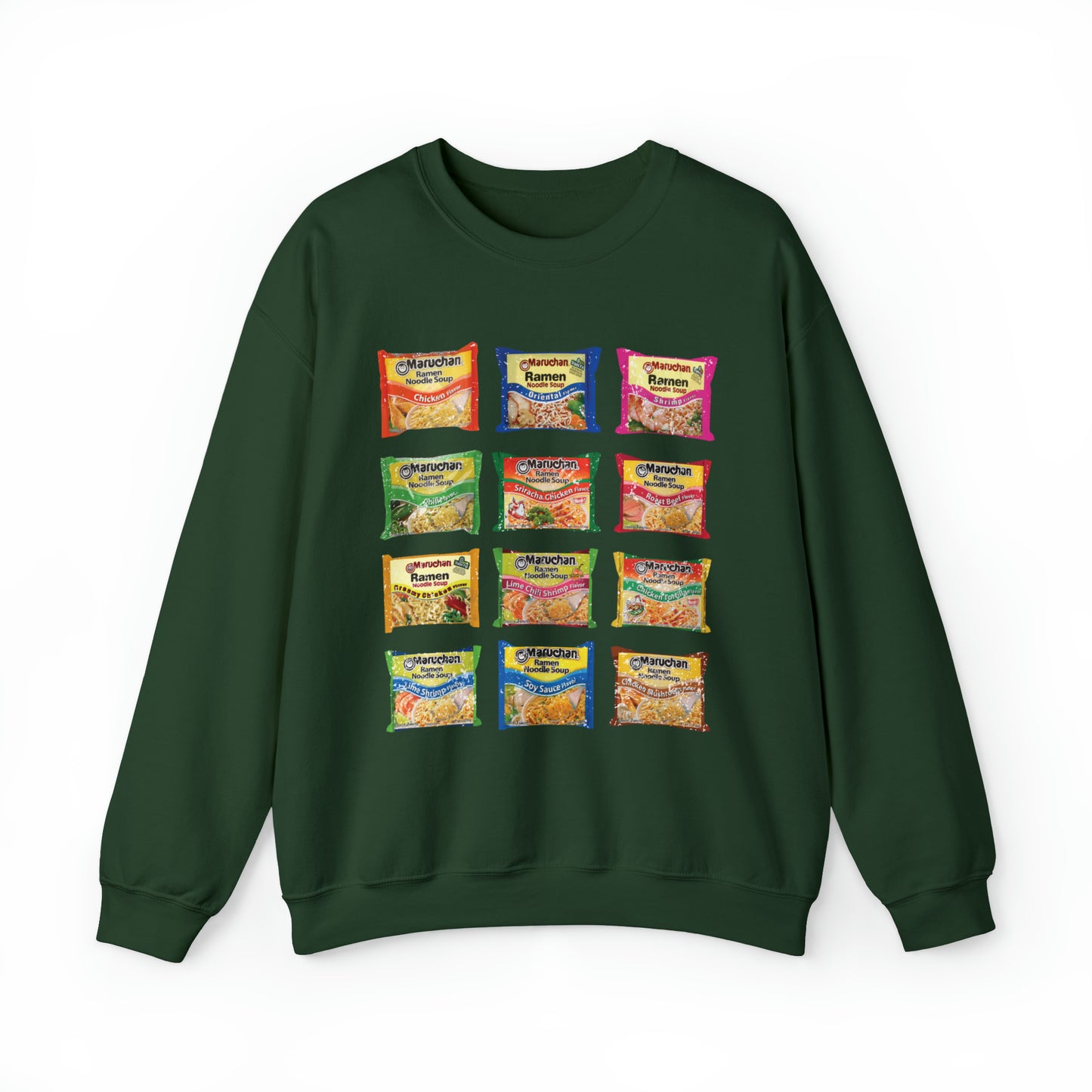 Classic Vintage Ramen Sweatshirt, Cozy Noodle Sweater