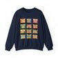 Classic Vintage Ramen Sweatshirt, Cozy Noodle Sweater