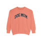 Dog Mom Crewneck Sweater Collegiate Style Varsity Sweatshirt