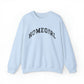 Oversized Homegirl Y2K Sweatshirt College Style Varsity Sweater Distressed Friends Crewneck