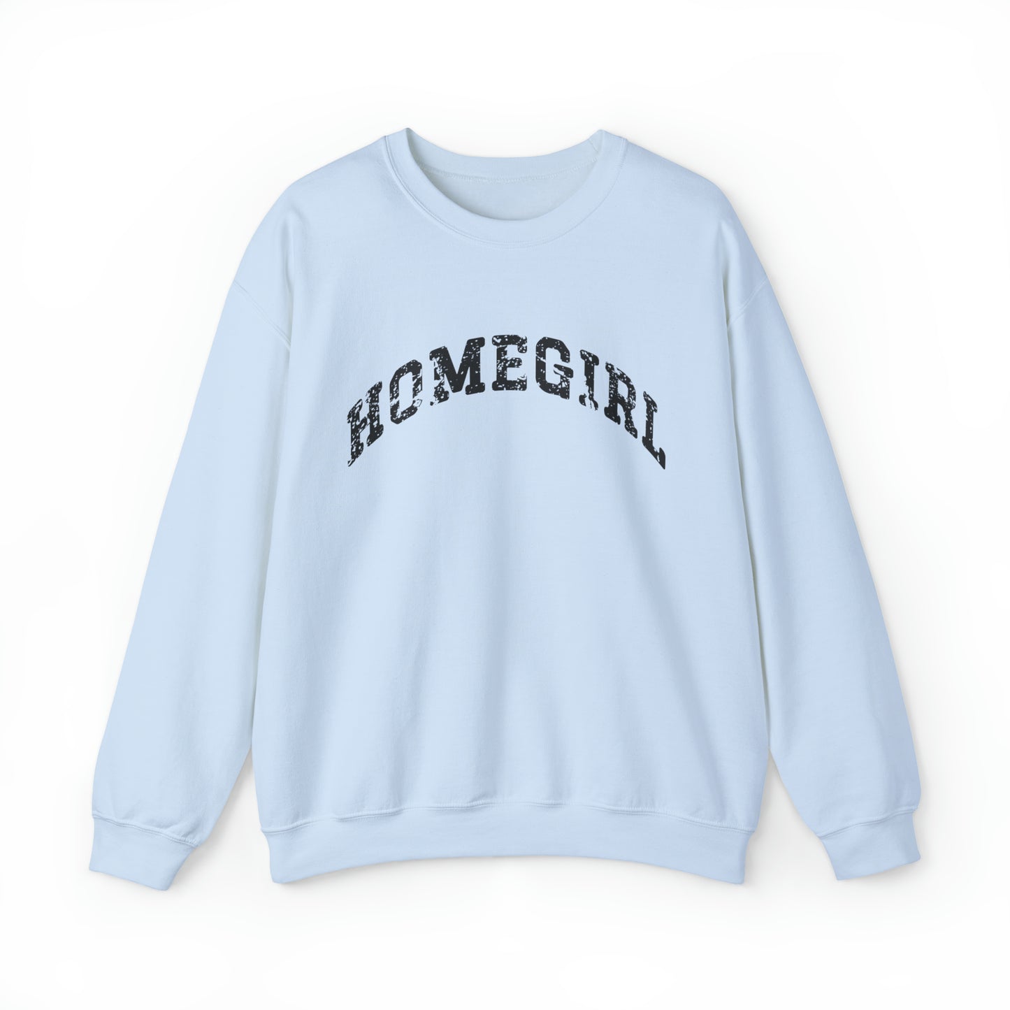 Oversized Homegirl Y2K Sweatshirt College Style Varsity Sweater Distressed Friends Crewneck