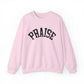 Praise Made to Worship Sweatshirt, Christian Crewneck, Faith over Fear