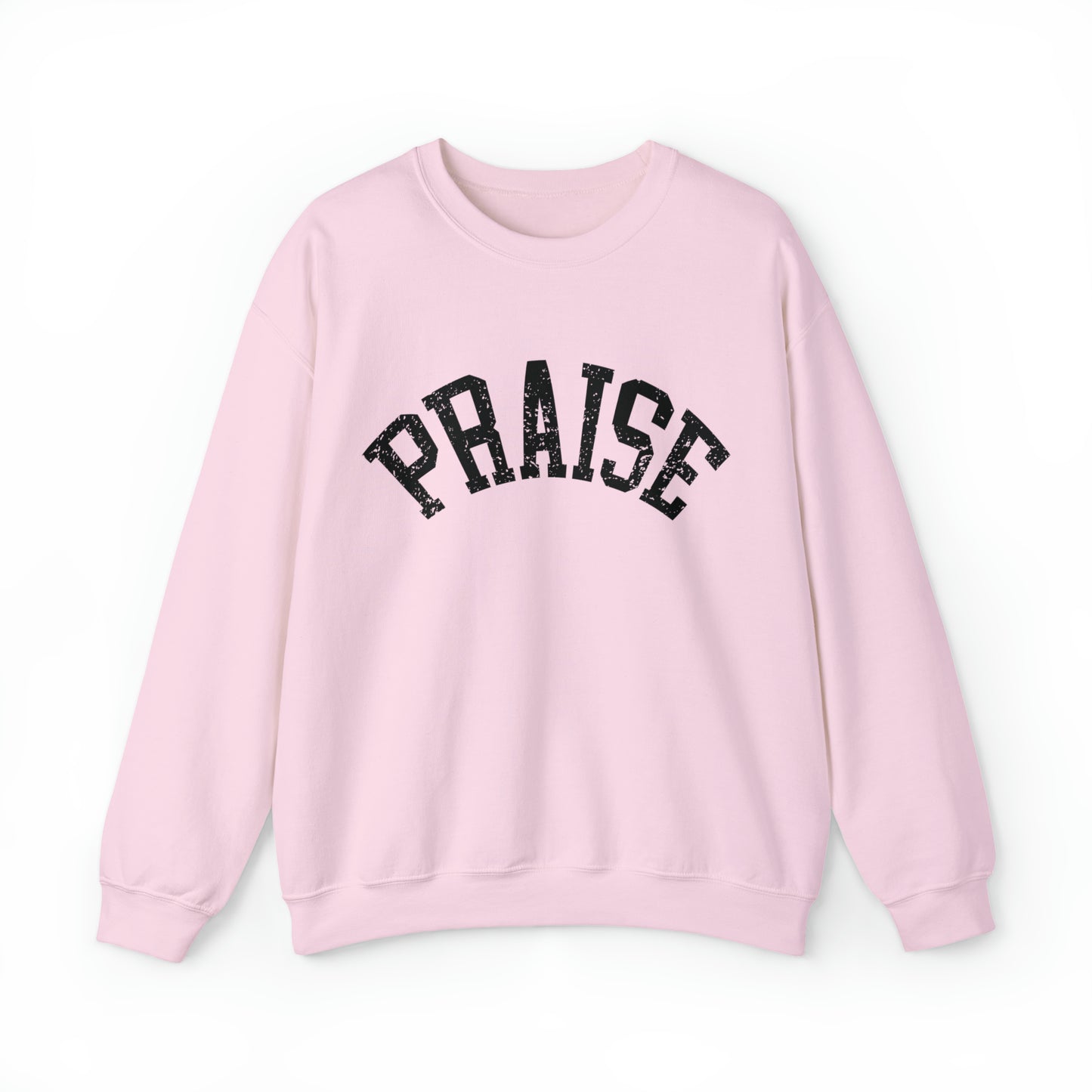 Praise Made to Worship Sweatshirt, Christian Crewneck, Faith over Fear