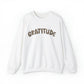 Leopard Gratitude Thanksgiving Sweatshirt