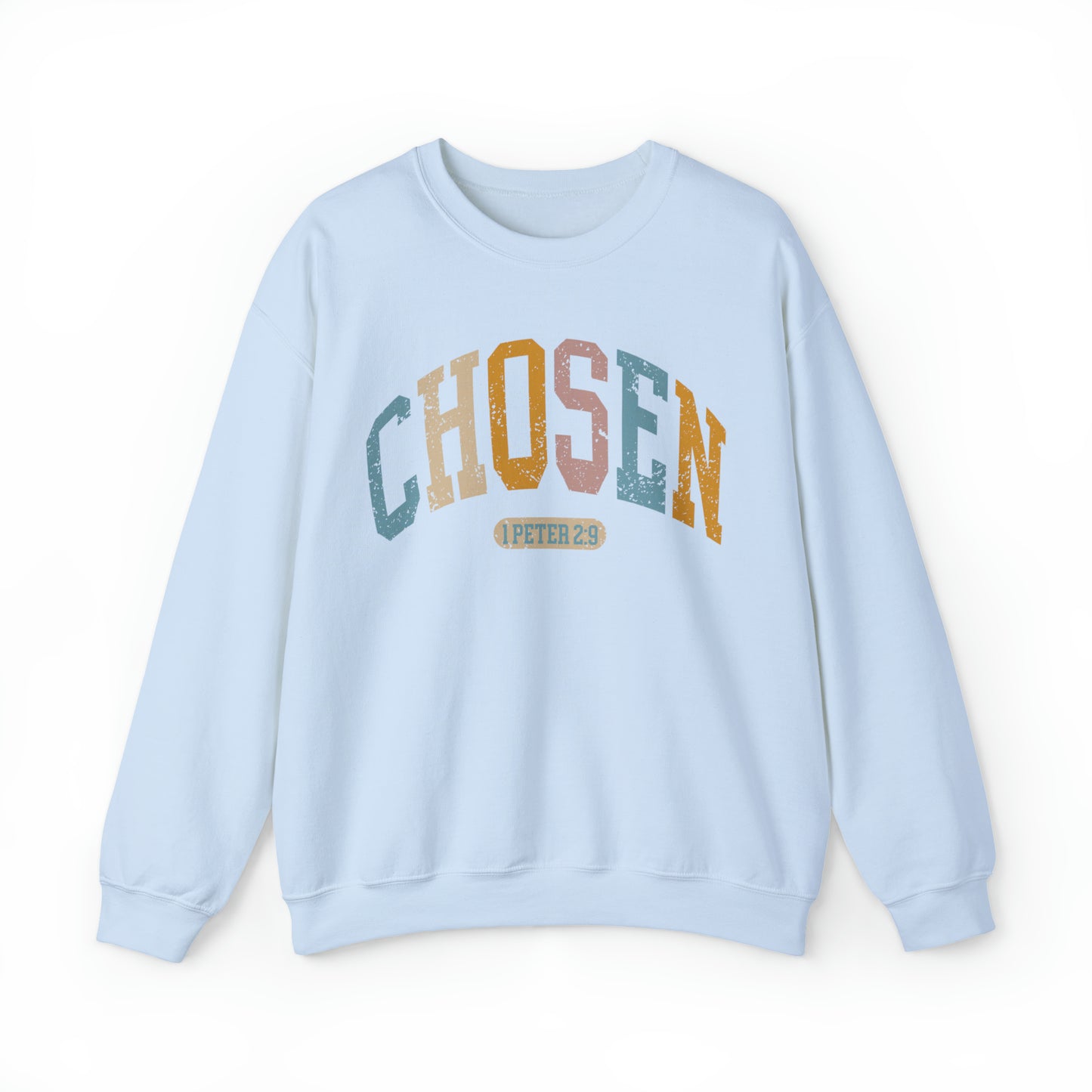 Chosen Christian Crewneck Jesus Loves You Christian Merch