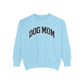 Dog Mom Crewneck Sweater Collegiate Style Varsity Sweatshirt