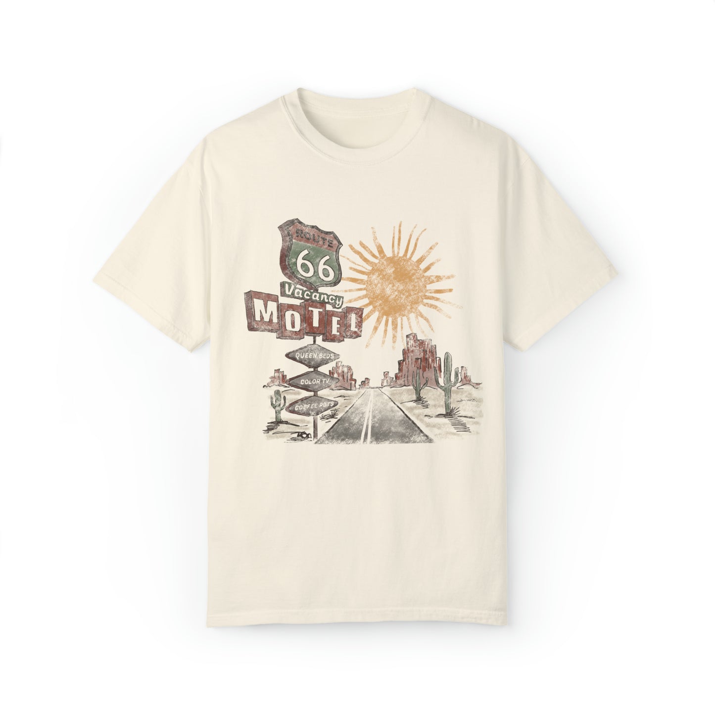 Vintage Route 66 Motel Vacancy T-shirt