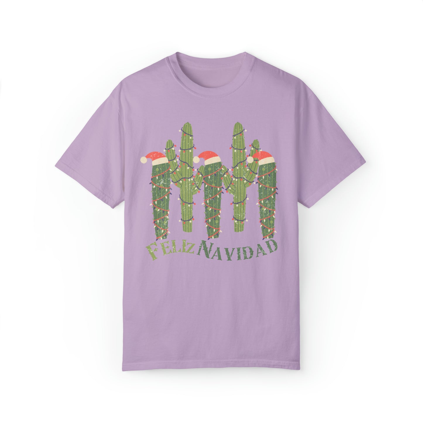 Feliz Navidad Christmas Cactus Shirt