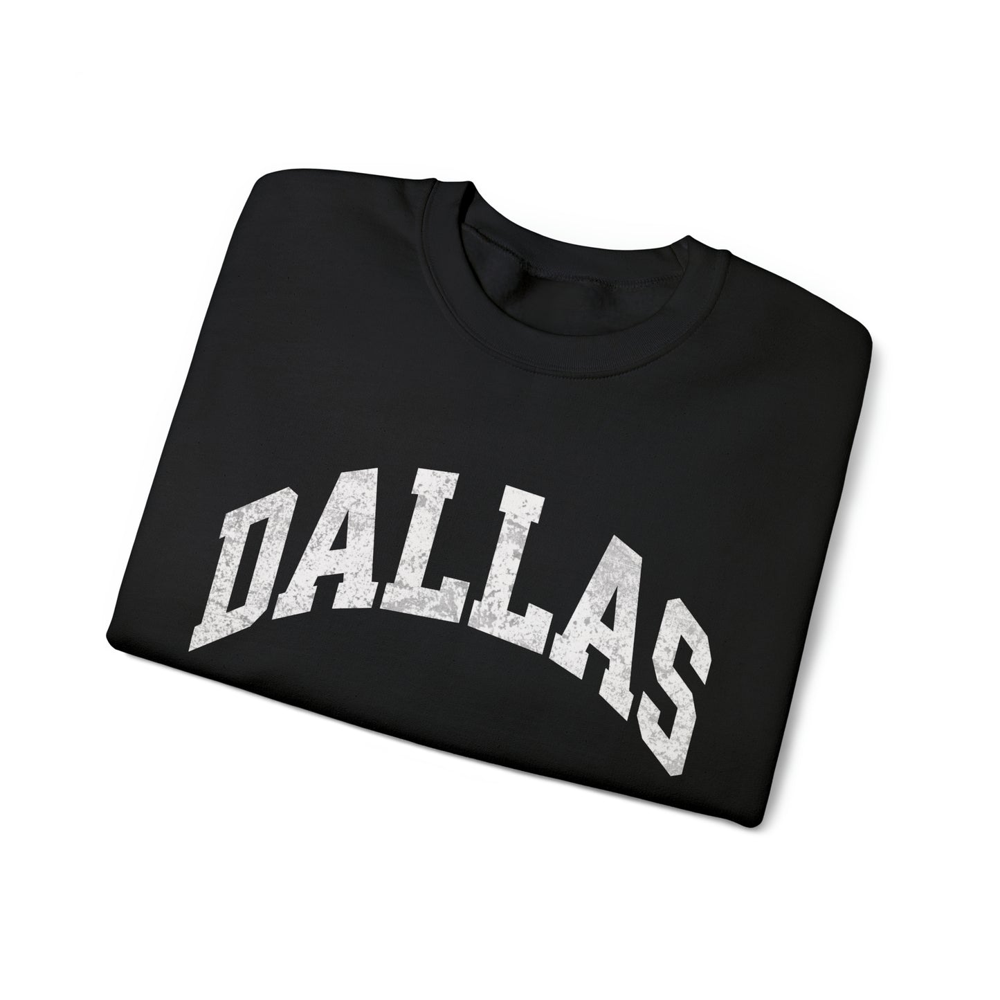 DALLAS Varsity Sweatshirt Texas Crewneck State Sweater Cozy Tailgate Clothes