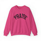 Praise Made to Worship Sweatshirt, Christian Crewneck, Faith over Fear